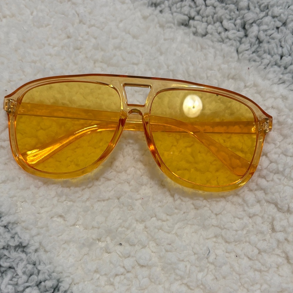 Vintage Style Orange Sunglasses